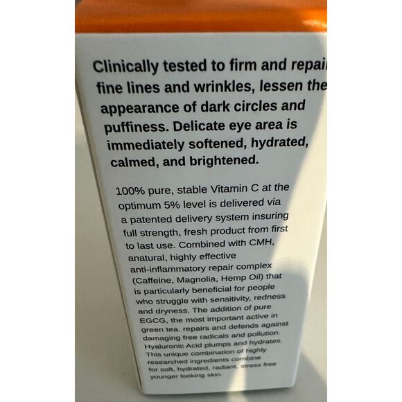 BeautyStat Universal C Eye Perfector - NWT - CMH Complex - Picture 5 of 5